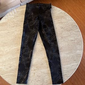 Holographic BlackMilk spider web leggings